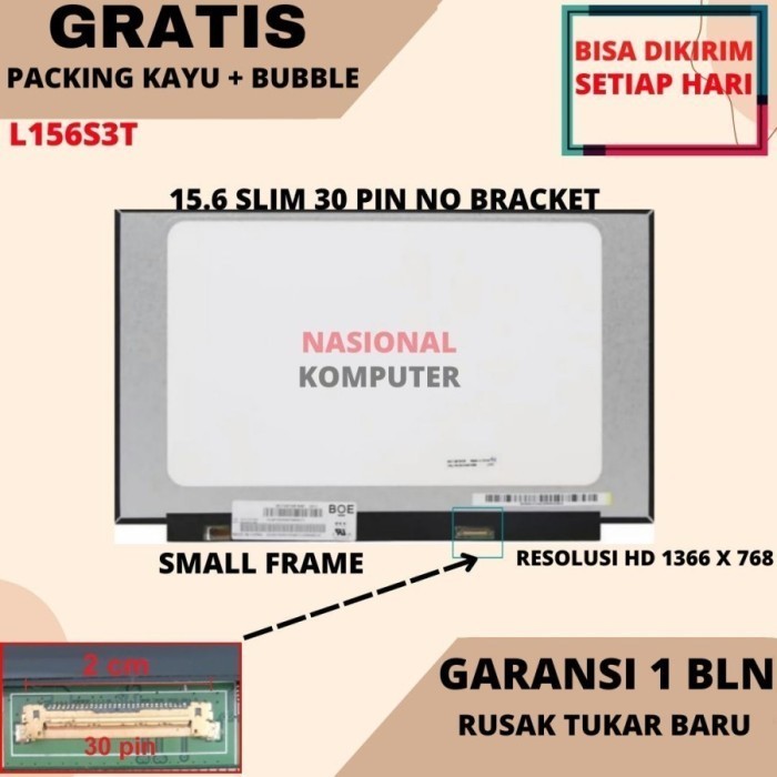 LED LCD Asus Vivobook A516 A516M A516MA A516MAO 15.6Inch Slim Small HD