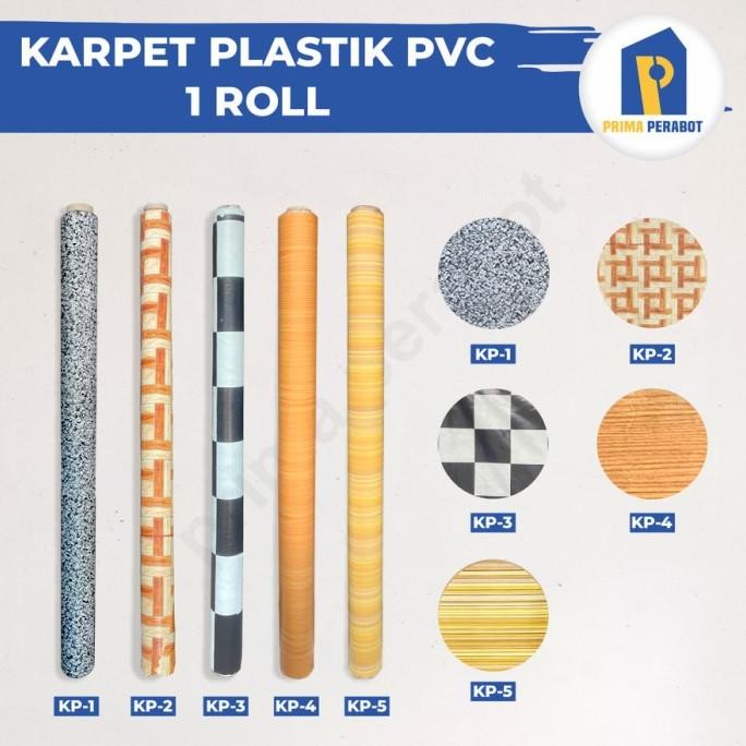 Karpet Lantai Plastik Pvc 1 Roll