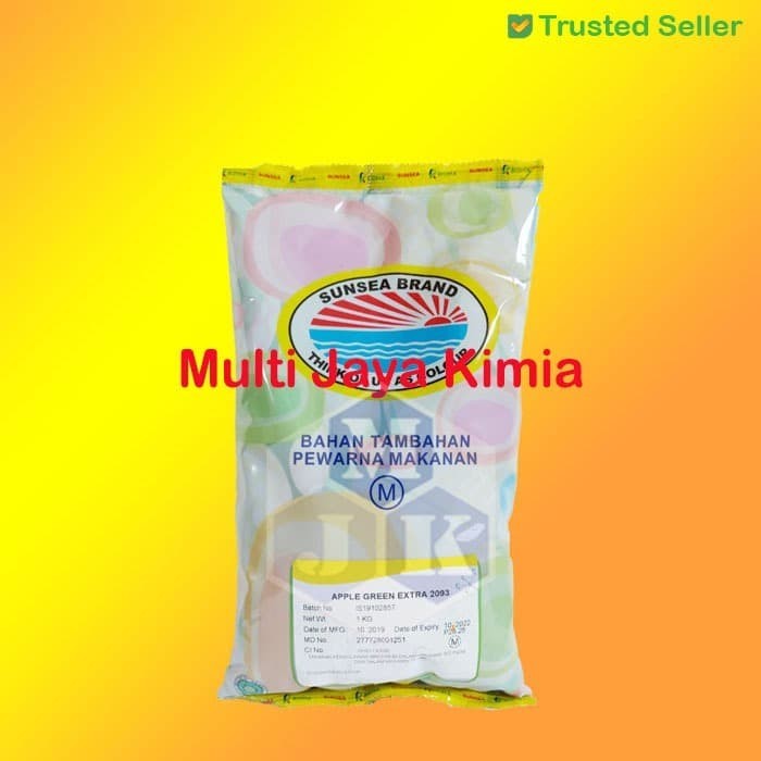 

Pewarna Makanan Apple Green Extra 2093 1Kg