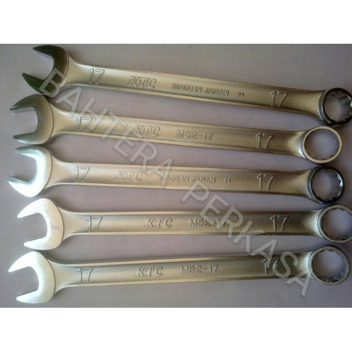 Ready Kunci ring pas 17mm KTC