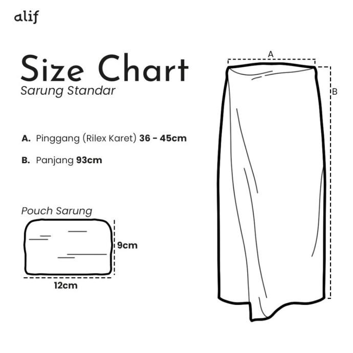 Alif Ammar Collection Sarung Instan Dewasa
