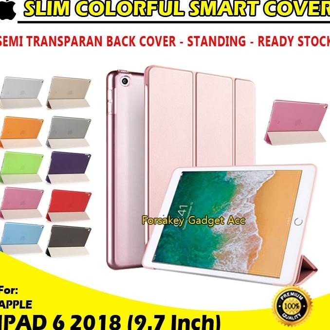 iPad 6 6th Gen A1893 A1954 Smart Slim Autolock Leather Flip Cover Case
