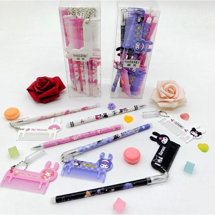 

Produk Baru!! (1 PACK / 12 PCS) BOLPEN GANTUNG / PULPEN GANTUNGAN SANRIO / PEN GEL GANTUNG KUROMI LUCU