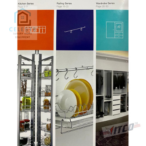 VITCO MULTIPURPOSE RACK/ RAK DAPUR GANTUNG SERBAGUNA