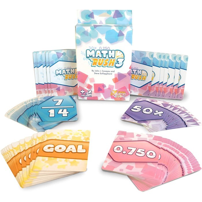 

TERBARU Math Rush: Fractions, Decimals, & Percents Board Game BISA GRAB!