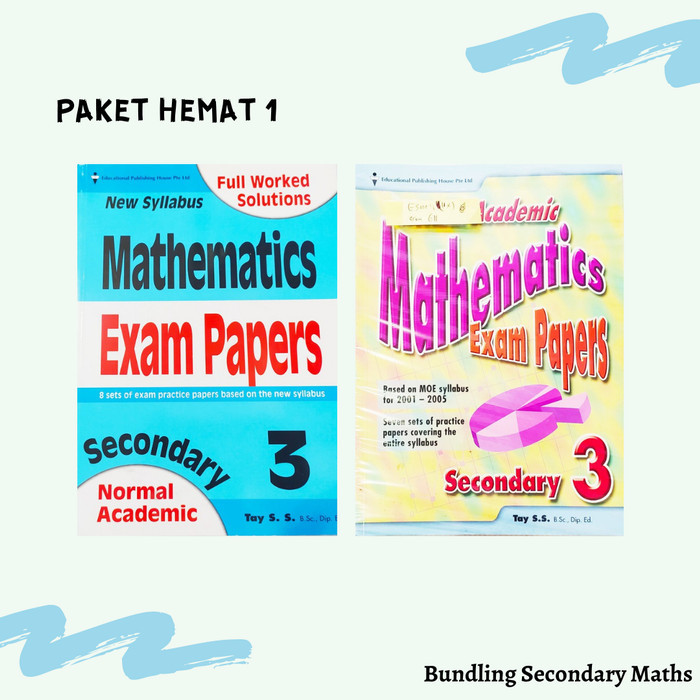 

TERBARU Paket Bundling Buku Latihan Tambahan / Assesstment (Secondary Maths 3)