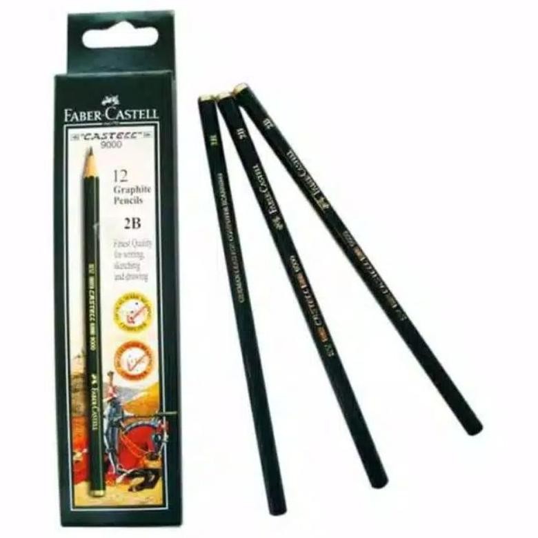 

Sale Pensil Faber Castell 2B 1Pack (12 Pcs)