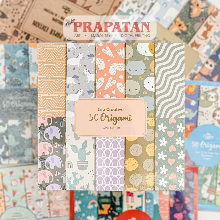 

Kertas Origami Ina Creative 16x16cm