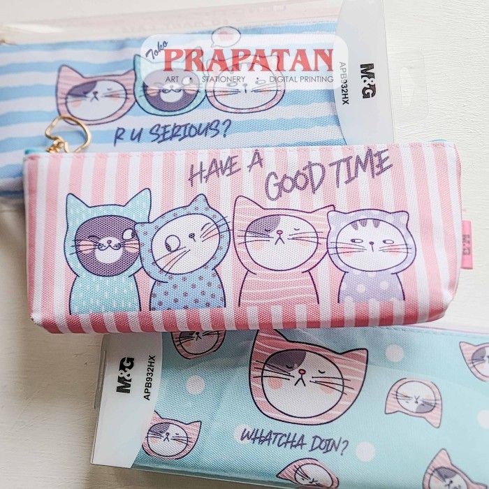 

M&G So Many Cats Pencil Case APB932HX | Tempat Pensil