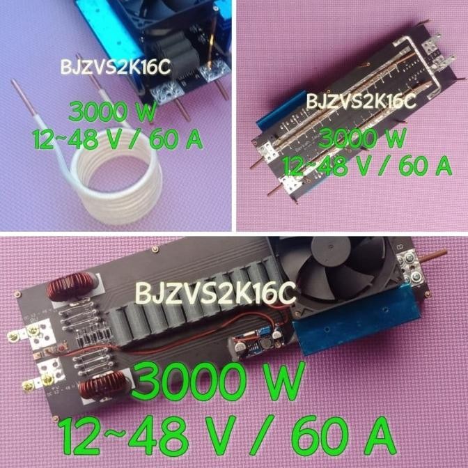 Zvs Modul Heater Induction Kompor Induksi Pemanas 2000W 2500W 3000Watt