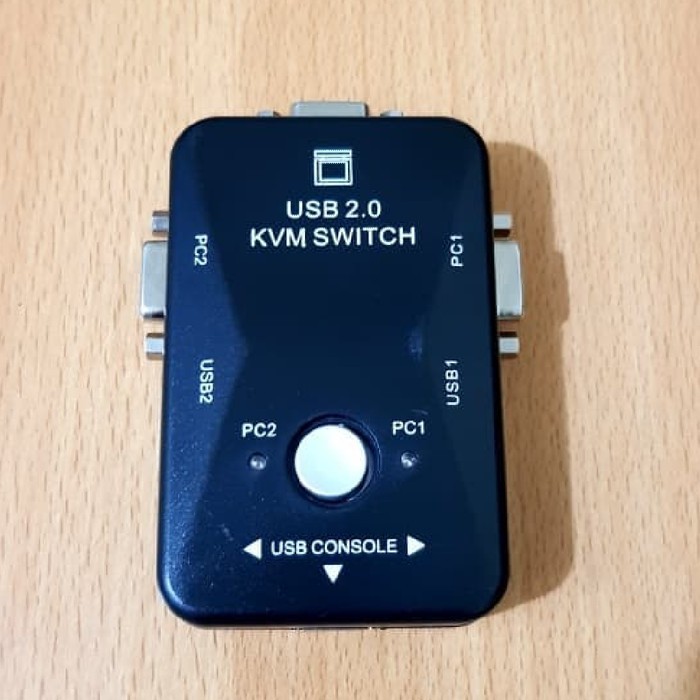 KVM SWITCH 2 PORT USB