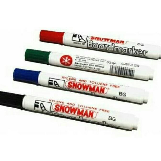 

Spidol Boardmarker snowman-merah [isi 12 pcs] Termurah