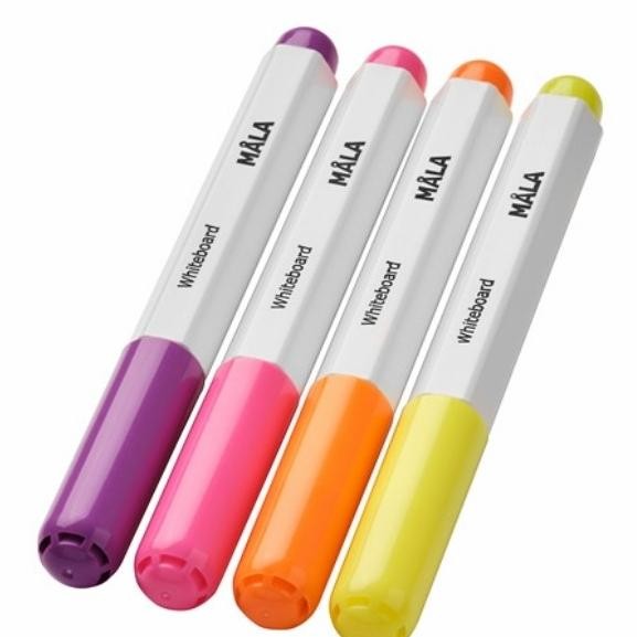 

1Set Isi 4pcs Spidol Papan Tulis Aneka Warna Cantik _Original Termurah
