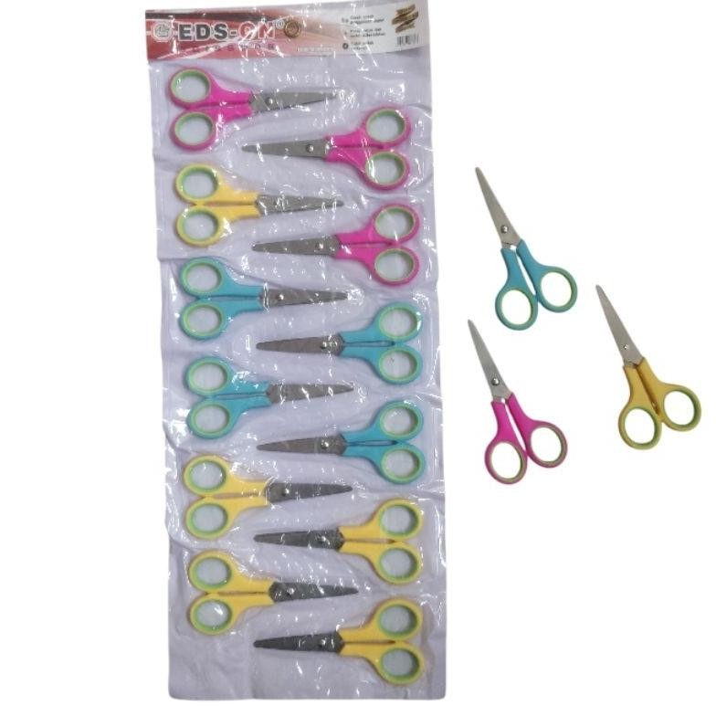 

Terlaris Gunting 1 Renteng 12 Pcs Ukuran Kecil / (12 Pcs) Gunting Renteng Kecil Harga Murah