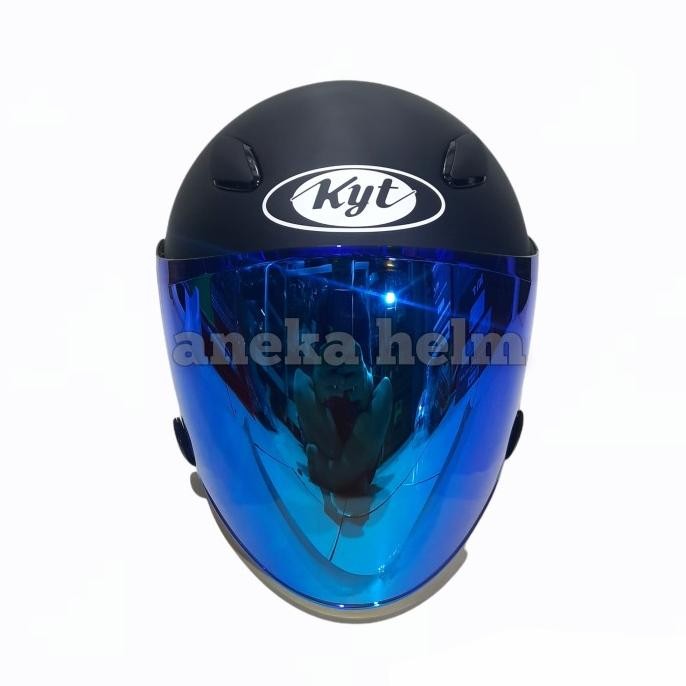 Helm KYT DJ MARU Black doff | hitam doff Terlaris