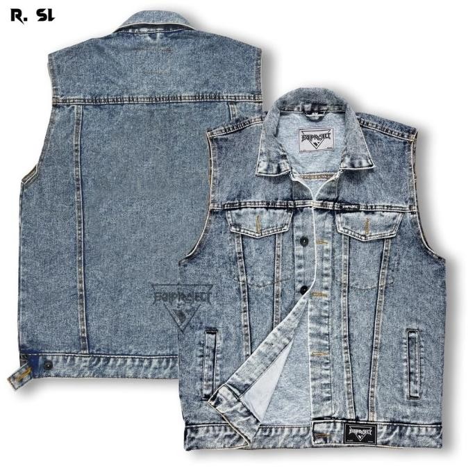 JAKET JEANS ROMPI PRIA/ROMPI DENIM/VEST/JAKET ROMPI/DESAIN CASUAL99,9% Termurah