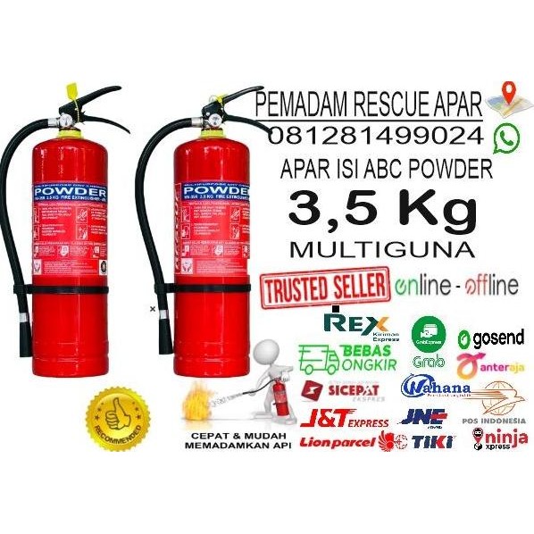 

BARU MURAH TABUNG PEMADAM APAR POWDER 3,5 KG