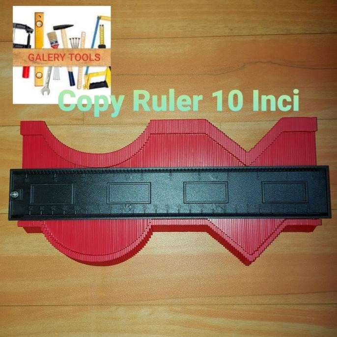 

Promo Countur Copy Ruler 10 inci Penggaris Pengukur Copy Tukang Kayu Plapon COD
