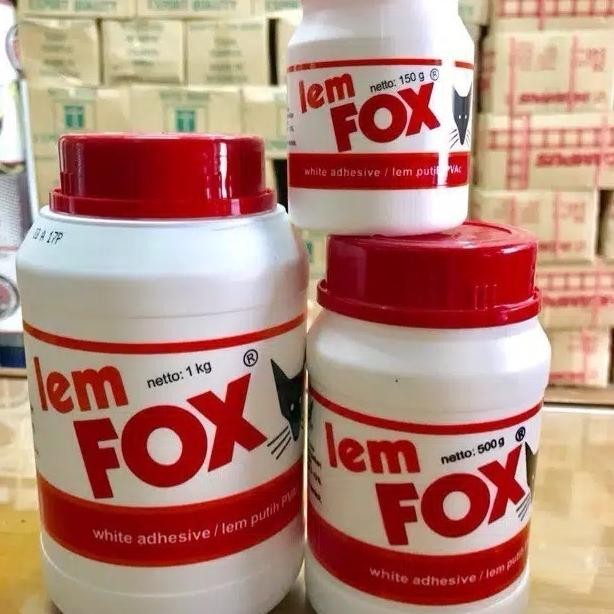 

Promo Lem Fox putih Murah Lem Sebaguna Lem DIY Slime Lem Kayu Lem Fox 1 Kg COD