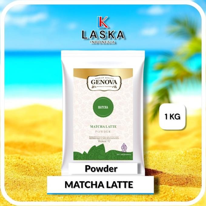 

BARU GENOVA POWDER RASA MATCHA LATTE - BUBUK MINUMAN MATCHA