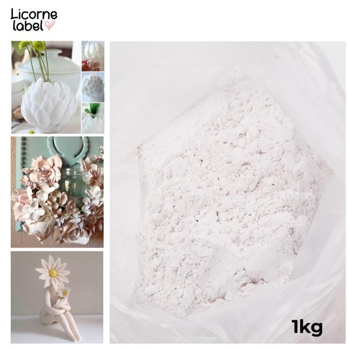 

BARU ELIE MOISE BUBUK PLASTER PLASTER POWDER DIY - COASTER - CASTING - 1KG