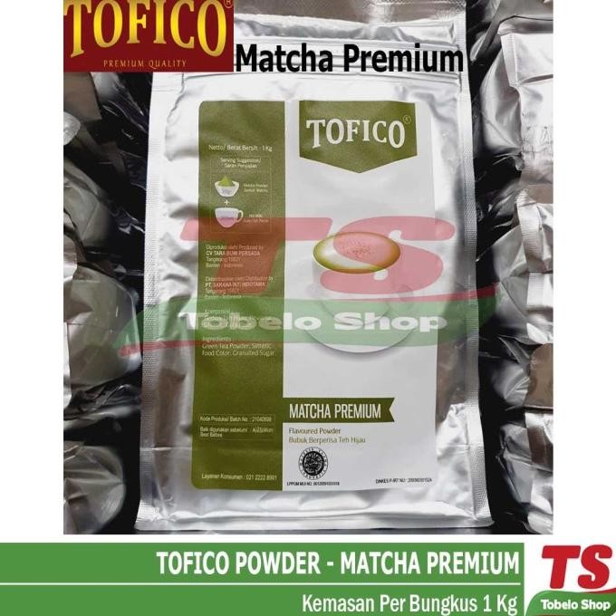 

BARU TOFICO POWDER MATCHA PREMIUM / TOFICO MATCHA POWDER PREMIUM / MATCHA