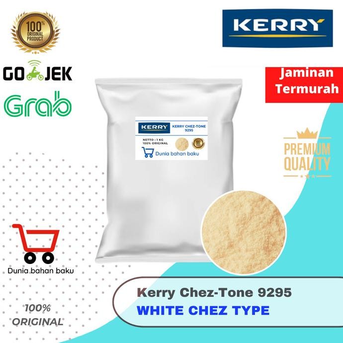 

BARU KEJU BUBUK KERRY CHEZTONE 9295 PREMIUM WHITE CHEESE POWDER 500 G / 1 KG | 100% ASLI | REPACK ALUFOIL