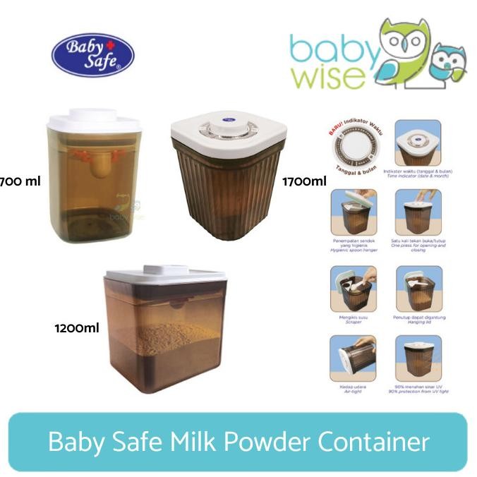 

BARU BABY SAFE MILK POWDER CONTAINER - WADAH SUSU BUBUK