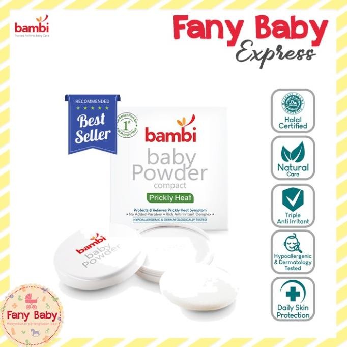 

BARU BAMBI BABY COMPACT POWDER PRICKLY HEAT 40GR