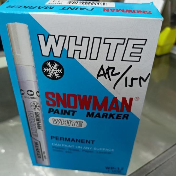 

spidol snowman white 1lsn Termurah