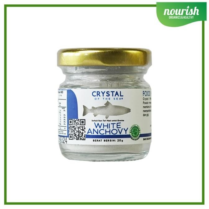 

BARU CRYSTAL OF THE SEA, ANCHOVY POWDER/ BUBUK IKAN TERI MPASI 20G