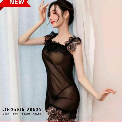 Lingerie Dress Sexy Hot Transparan
