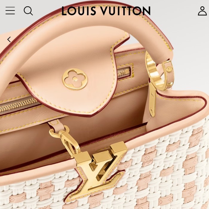 Part 1 : Tas handbag shoulder bag Ladies LV Louis Vuitton Capucines BB M23083