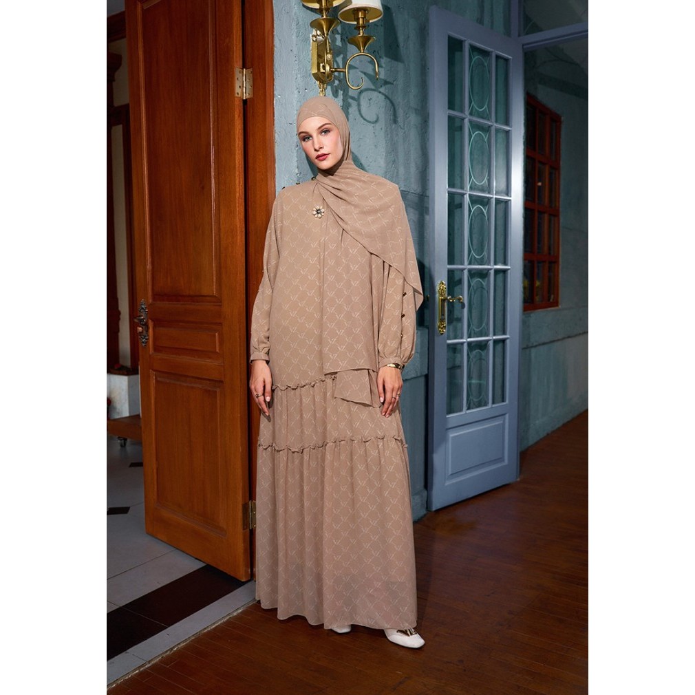 Murah VZ Signature Embossed Dress Non COD