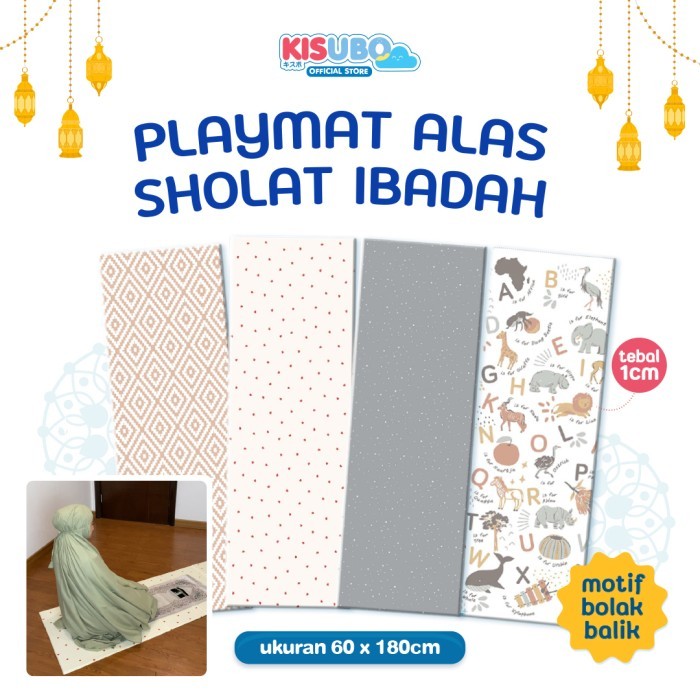KISUBO Playmat Alas Sholat Ibadah Sajadah