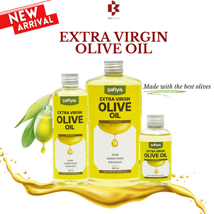 

Minyak Zaitun 500 ml Safiya - EXTRA VIRGIN OLIVE OIL ORIGINAL 100%