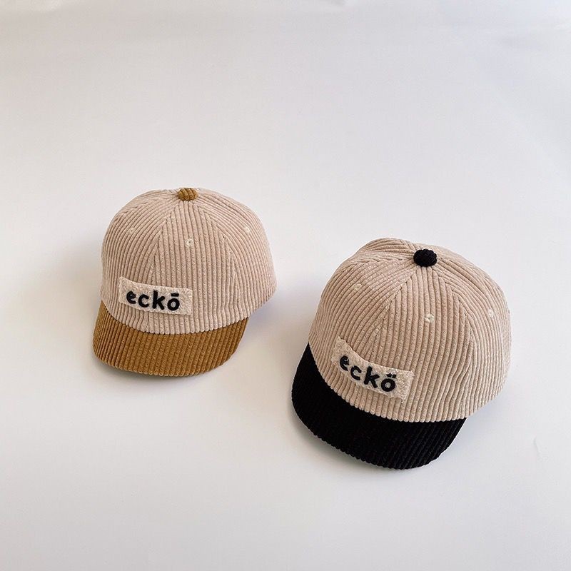 Topi anak lakilaki premium lucu usia 1-3 tahun motif ECKO ala korea