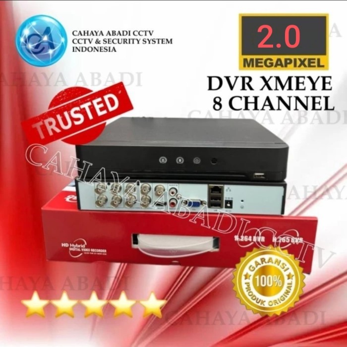 TERBARU Promo DVR Xmeye 8 CH Support Semua Jenis Kamera DVR 8CH 2MP