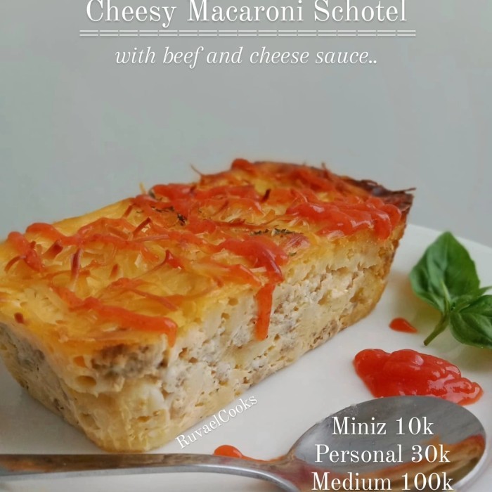 

PROMO! Cheesy Macaroni Schotel
