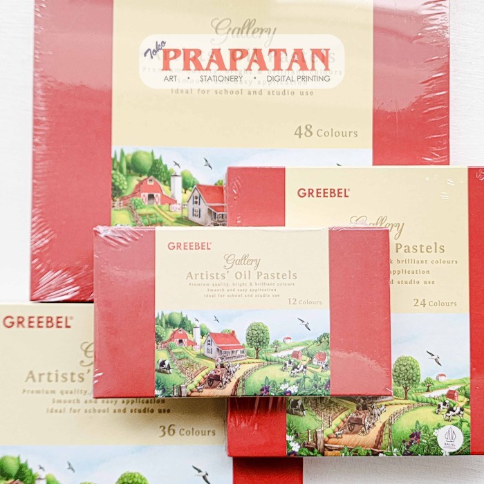

Crayon Greebel Artit Oil Patel 24 Warna