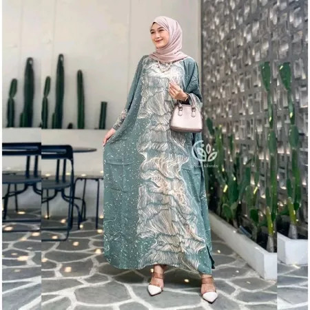 TERLARIS BISA COD GROSIR KAFTAN EFITA I KAFTAN SUPER JUMBOLD 140cm I DASTER LOWO TERLARIS terlaris p