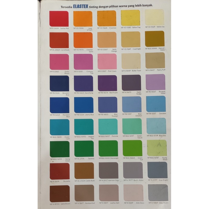 Cat Tembok Waterproofing Elastex Nippon Paint 4 Kg