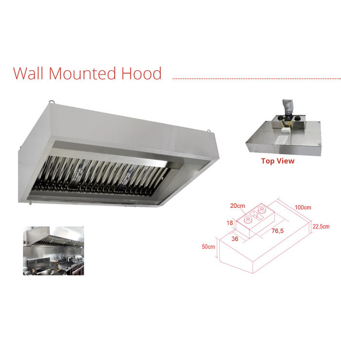 CH-150M Wall Mounted Hood Getra