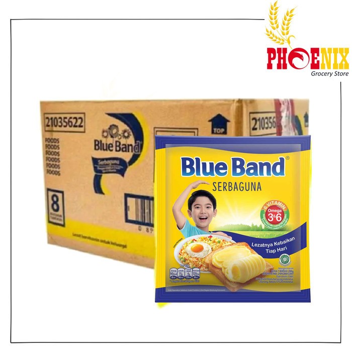 

Blue Band Serbaguna 200 gr 1 Dus Isi 60 Pcs