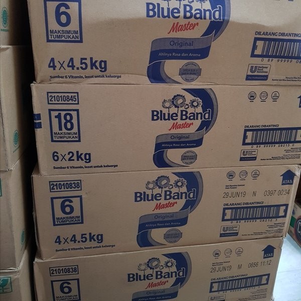 

Blueband 4.5 kg master KARTONAN
