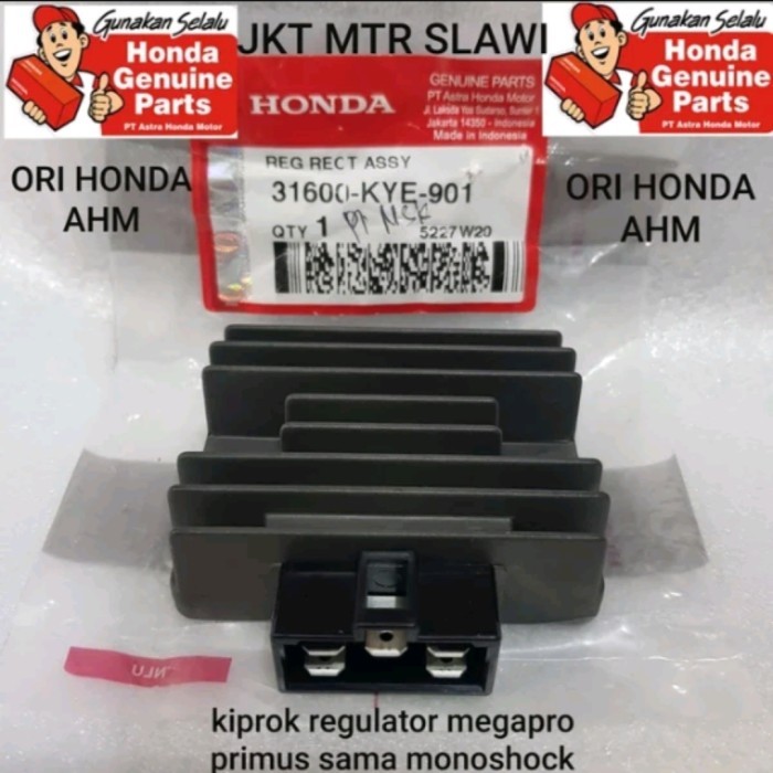 Kiprok Regulator Megapro Primus Megapro Monoshock Ori Honda Ahm Asli H Barang Langka