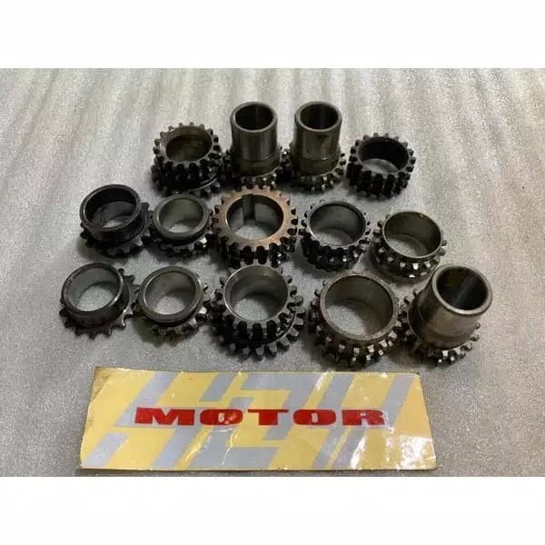Gear Gir Kruk As Gear Sentrik Bagian Bawah Supra Fit Legenda Revo Lama Barang Langka