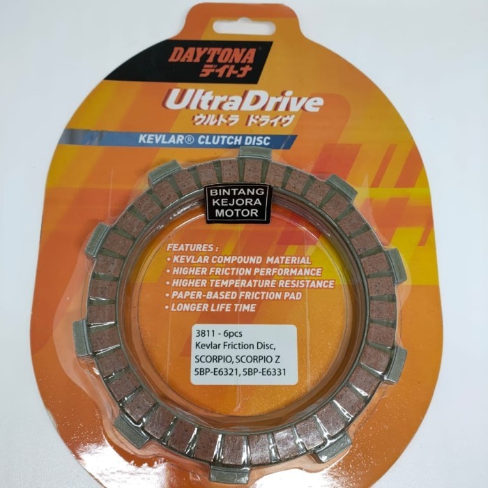 Kampas Kopling Plat Kopling Plat Racing Scorpio Scorpio Z Ori Daytona Barang Langka