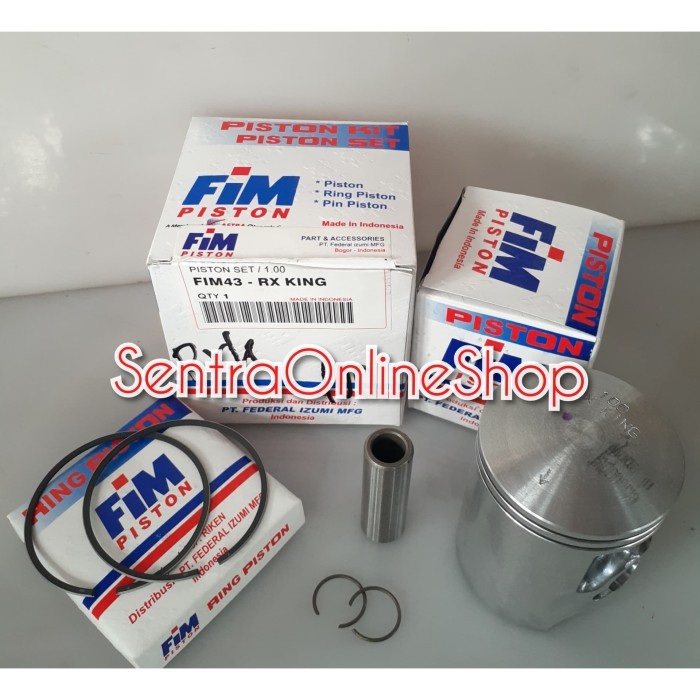 Piston Seher Kit Rxk Rxking Rx King Oversize 100 Fim Barang Langka