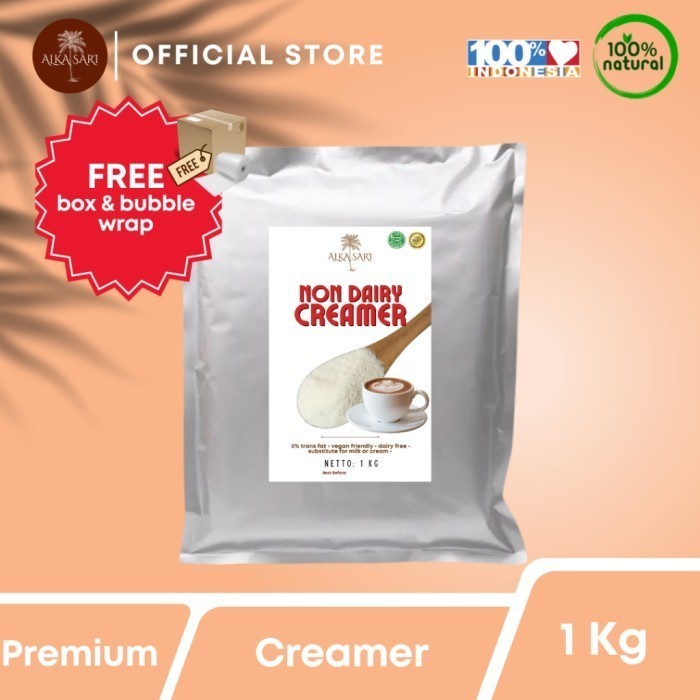 

TERLARIS TERLARIS TERLARIS PREMIUM CREAMER POWDER / BUBUK CREAMER PREMIUM NON DAIRY ALKA SARI 1KG